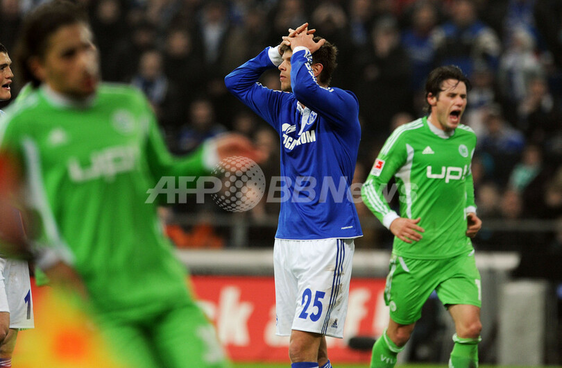 シャルケがボルフスブルクに大勝