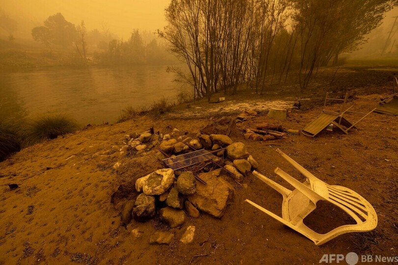 米加州に今年最大の山火事 2人死亡、2000人超避難