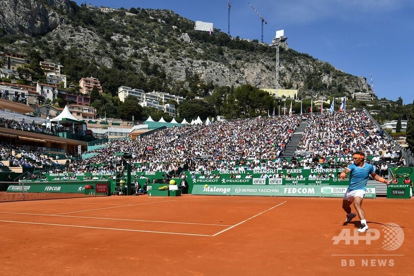 ナダルが完勝発進、けがの不安感じさせず モンテカルロ・マスターズ