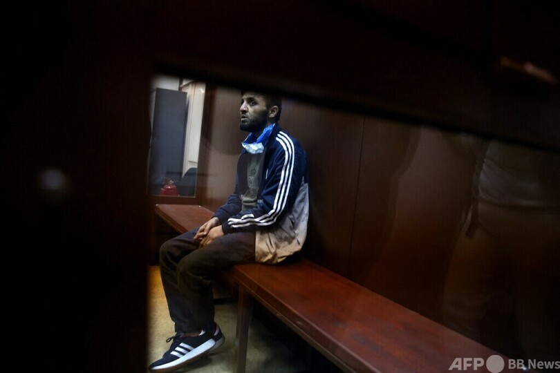 モスクワ銃撃、実行犯4人を起訴 ロシア