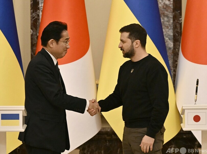 ゼレンスキー氏、岸田首相との会談は「非常に有意義」