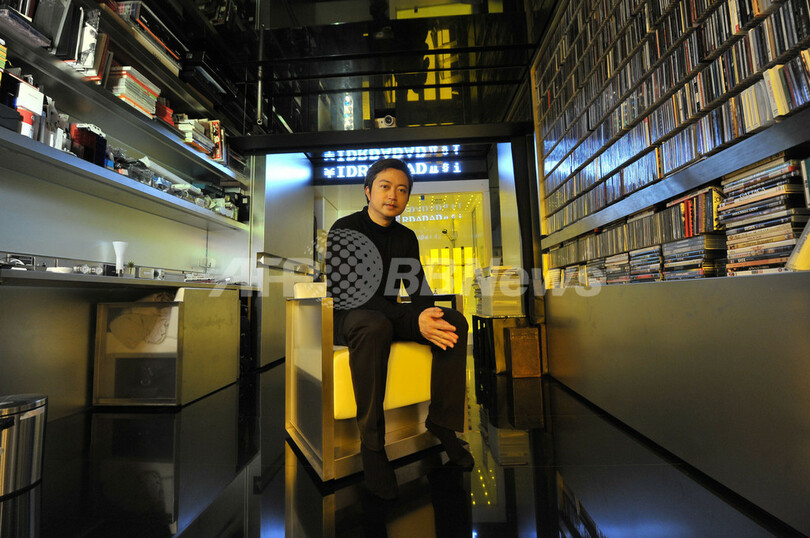 ホームシアターやミニバーも完備、香港の建築家が改装したワンルームマンション