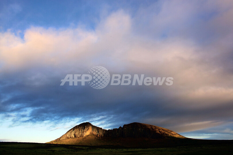 ちょこっと旅気分、イースター島のモアイ像