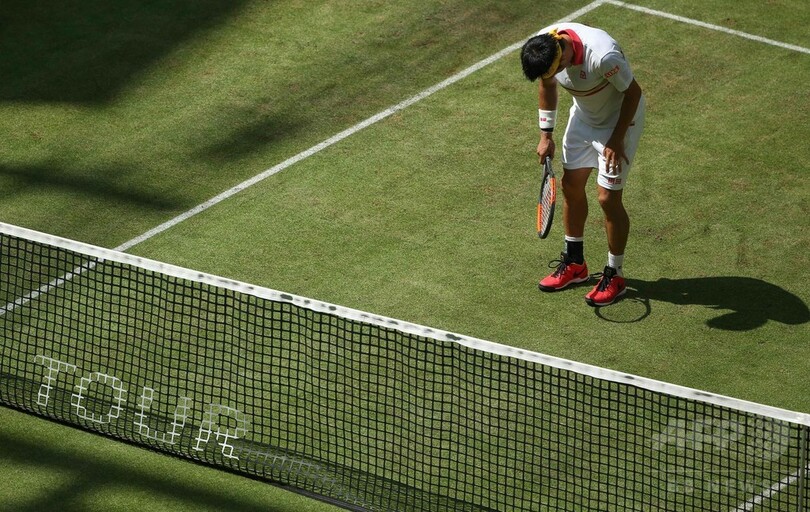 錦織は2回戦敗退、ウィンブルドンへ向けて「もっと鍛えないと」