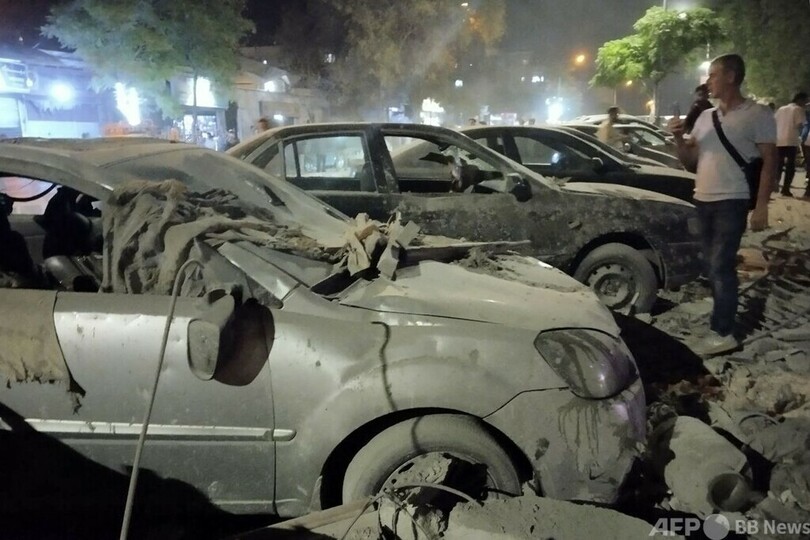 イスラエルがダマスカス空爆、民間人7人死亡 シリア