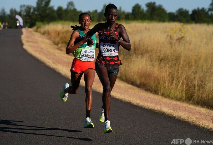 ゲブレシラシエが大会新で女子マラソン金、松田9位 世界陸上