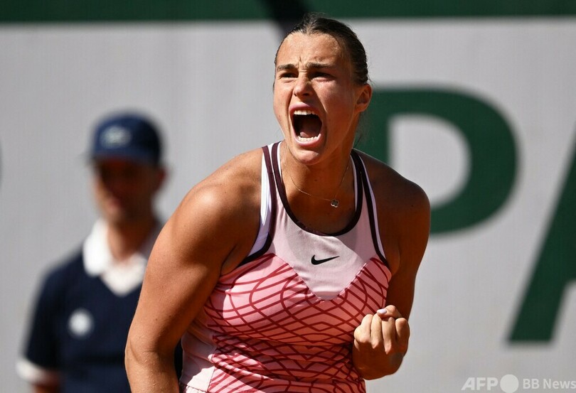 全豪女王サバレンカら3回戦へ 全仏OP