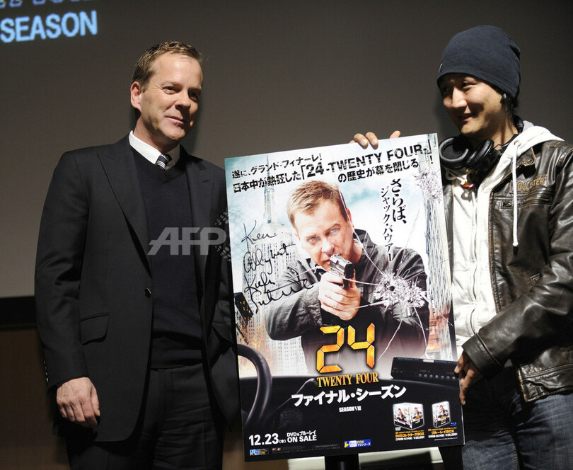 キーファー・サザーランド、「24」のファン感謝祭に登場