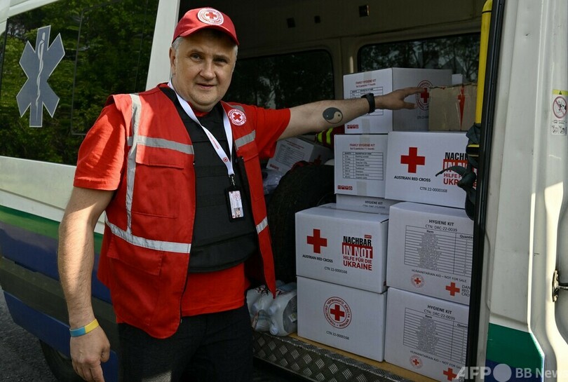 赤十字、ウクライナ原発周辺での攻撃を批判 「火遊びやめる時」