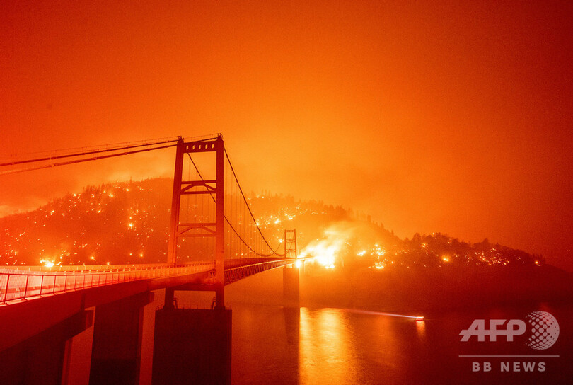 【記者コラム】山火事の中心部へ 米カリフォルニア州