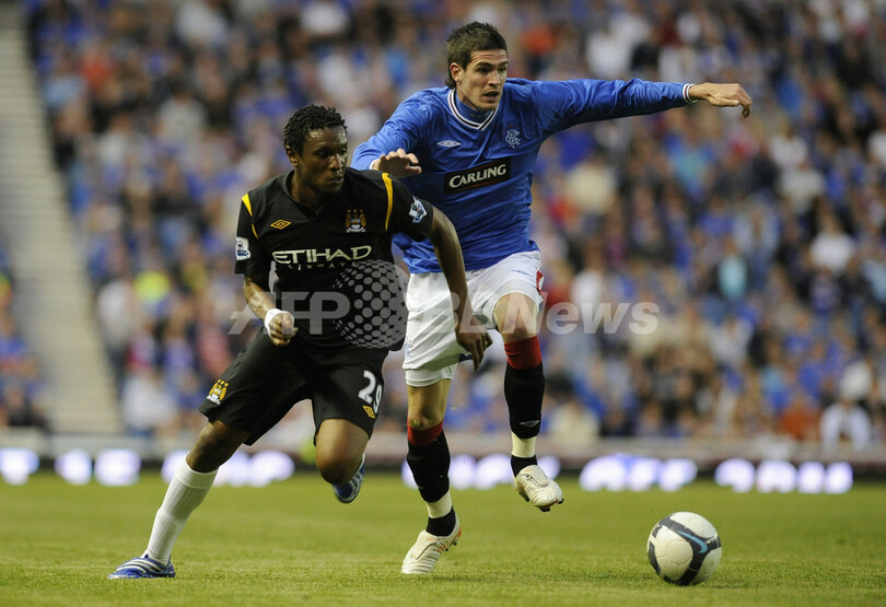 レンジャーズ マンチェスター・シティに競り勝つ