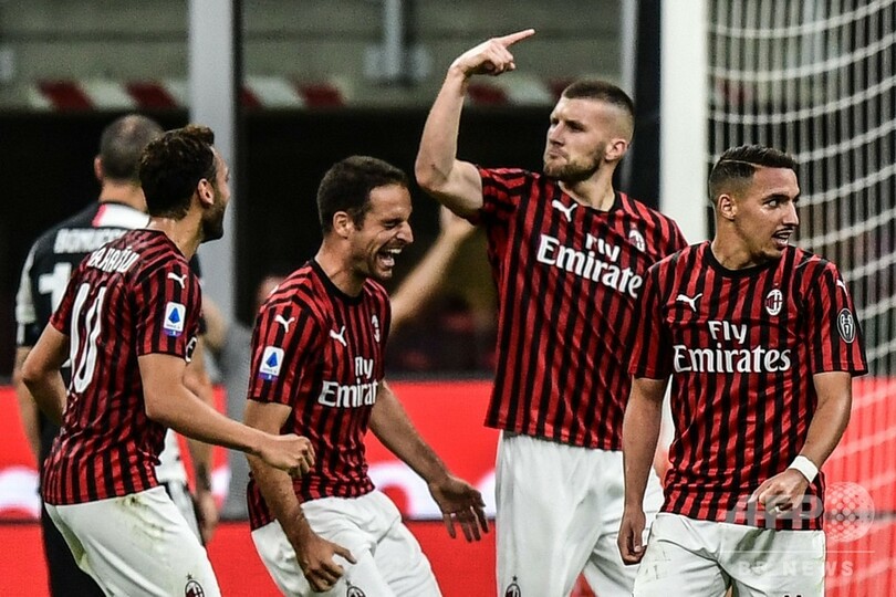 ユーベがミランに逆転負け、2位ラツィオとの勝ち点差広げられず