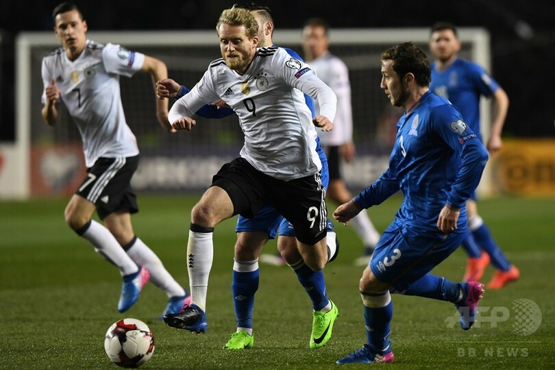 ドイツ、シュールレの2得点でW杯欧州予選5連勝