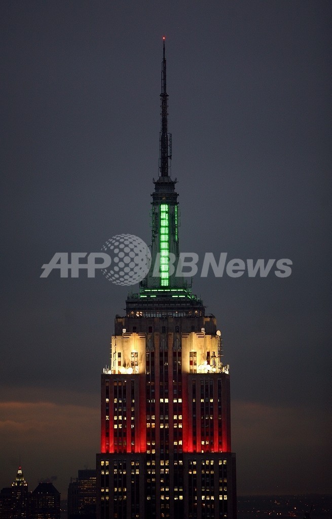 NYの名物ビルを大衆紙が一時「乗っ取り」 米国 NYの名物ビルを大衆紙が一時「乗っ取り」 米国