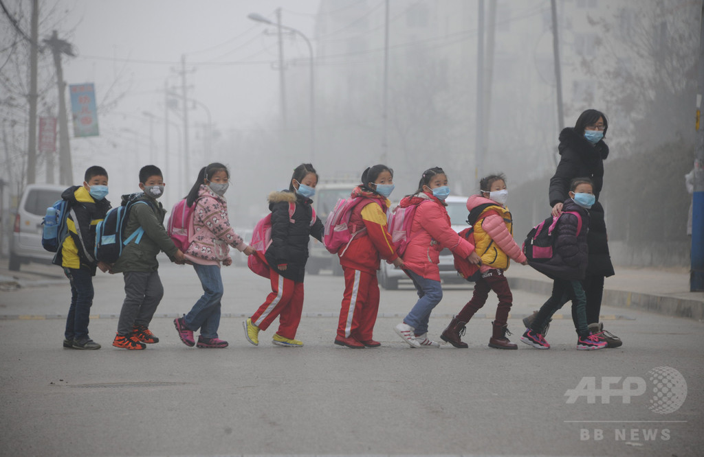 中国の大気汚染、調査対象都市の8割が国内基準満たせず 中国の大気汚染、調査対象都市の8割が国内基準満たせず