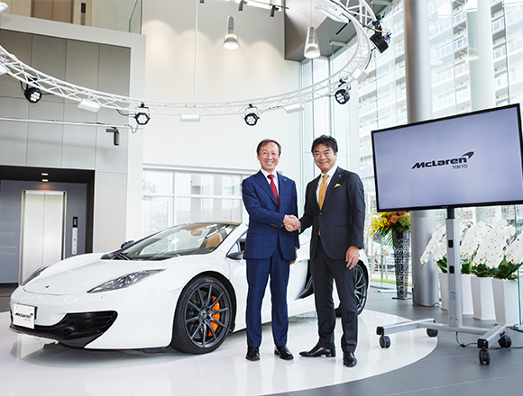 世界初! 有明にマクラーレンの認定中古車店がオープン 世界初! 有明にマクラーレンの認定中古車店がオープン