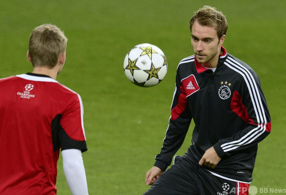 エリクセンが古巣アヤックスに帰還 リザーブチームで練習 写真1枚 国際ニュース:AFPBB News