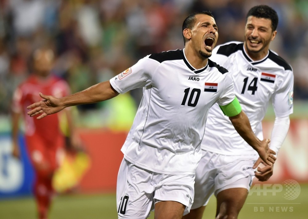イラク 07年大会の英雄マフムードの得点で8強 アジアカップ 写真10枚 国際ニュース Afpbb News