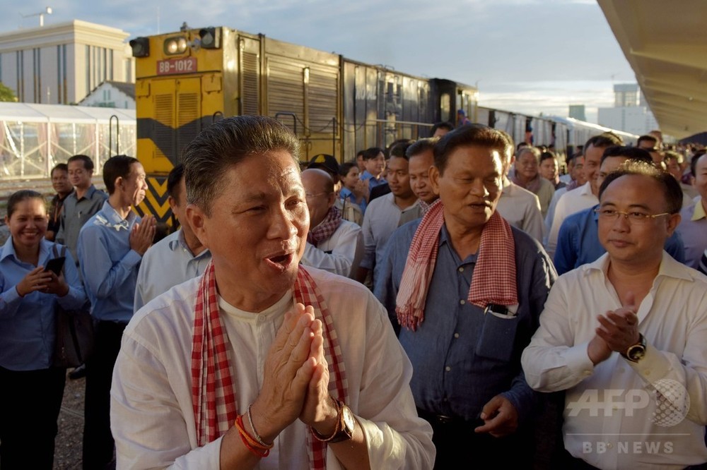 カンボジアと隣国タイを結ぶ鉄道 45年ぶりに復旧 写真6枚 国際ニュース Afpbb News