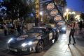 スペイン・バルセロナ（Barcelona）に到着した「キャノンボール2000（Cannonball 2000）」参加者の車（2012年9月6日撮影）。(c)AFP/JOSEP LAGO