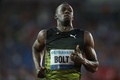 陸上、オストラバ・ゴールデン・スパイク。レースに臨むウサイン・ボルト（2017年6月28日撮影）。(c)AFP/MILAN KAMMERMAYER