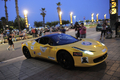 スペイン・バルセロナ（Barcelona）に到着した「キャノンボール2000（Cannonball 2000）」参加者の車（2012年9月6日撮影）。(c)AFP/JOSEP LAGO