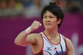 ロンドン五輪は28日、ノース・グリニッジ・アリーナ（North Greenwich Arena）で体操の男子予選が行われ、日本はミスを連発しながらも全体5位で団体決勝に進出した。

平行棒の演技を終えた後の田中佑典（Yusuke Tanaka、2012年7月28日撮影）。(c)AFP/BEN STANSALL