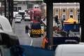英ロンドン中心部で、刃物襲撃事件のため封鎖が続くロンドン橋（2019年12月1日撮影）。(c)Ben STANSALL / AFP