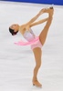 フィギュアスケート四大陸選手権（ISU Four Continents Figure Skating Championships 2014）女子ショートプログラム（SP）。演技に臨む今井遥（Haruka Imai、2014年1月23日撮影）。(c)AFP/Mandy CHENG