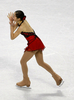 フィギュアスケート全米選手権（%%AT&amp;T U.S. Figure Skating Championships 2010%%）女子シングル・フリースケーティング（FS）。合計188.78点で総合2位に入った長洲未来（%%Mirai Nagasu%%）。（2010年1月23日撮影）(c)AFP/Getty Images/Jonathan Ferrey