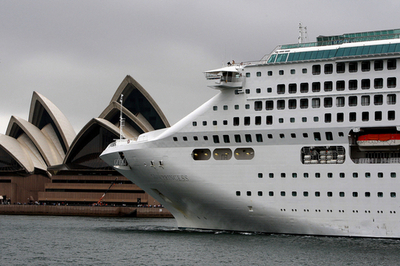 大型豪華客船「サン・プリンセス」、11月上旬にシドニー帰港