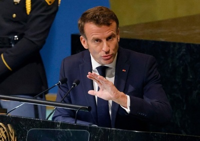 仏大統領、国連演説でロシア批判 「帝国主義に回帰」