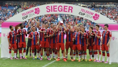 バイエルンがボルフスブルク下しテレコム杯優勝