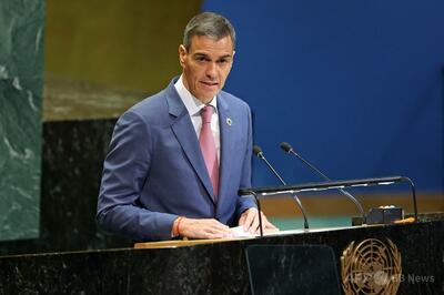 スペイン首相、パレスチナ国家の国連正式加盟を呼びかけ