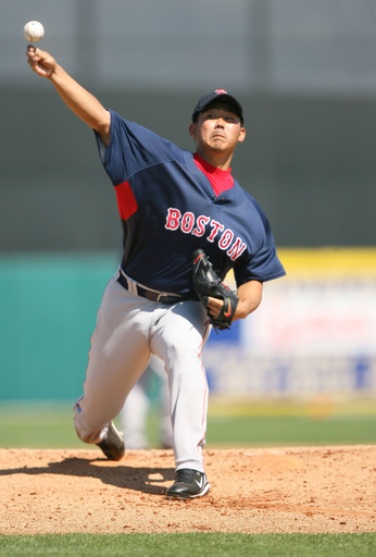 ＜07MLB オープン戦＞松坂 3回を投げ2安打無失点の好投 - 米国