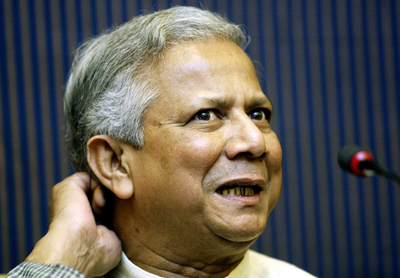 2006年ノーベル平和賞受賞者ユヌス氏、コルカタを訪問 - インド