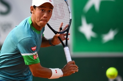 錦織が全仏OP初戦突破 予選勝者にフルセット勝ち