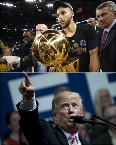トランプ大統領、NBA王者ウォリアーズのホワイトハウス招待を撤回