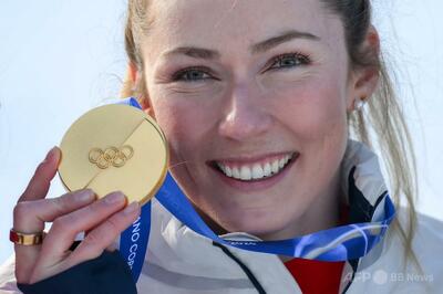 シフリンが女子回転で優勝、自身2大会ぶりの金 ミラノ・コルティナ五輪 