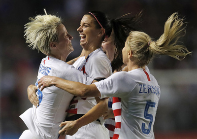 サッカー女子米国代表、W杯ボイコットは否定 性差別解消求め提訴