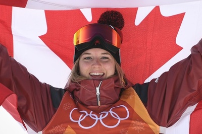 カナダのシャープがスキー女子HPで金メダル、平昌五輪