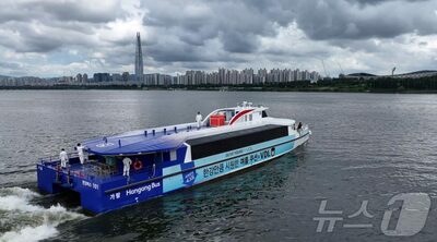 運航10日で中断、ソウル・漢江バス…10月末まで無乗客試験運航へ