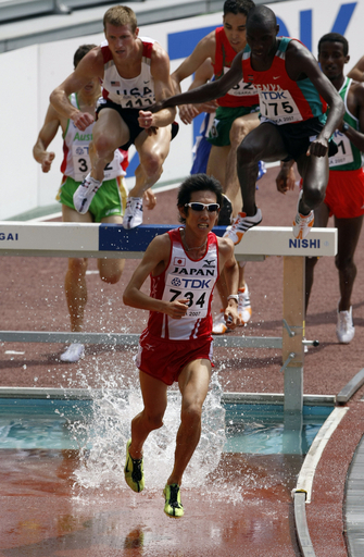 岩水 男子3000メートル障害決勝進出ならず