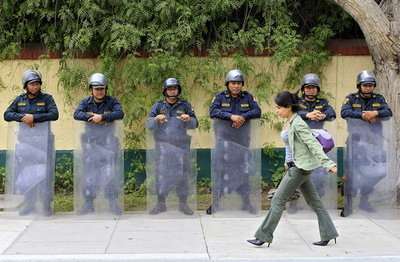 APEC首脳会議直前、厳戒態勢のリマ市内