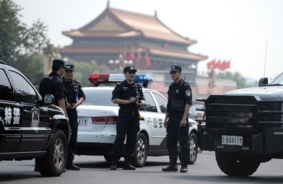 天安門事件から25年、北京中心部は厳戒態勢
