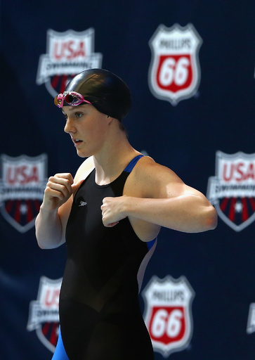 フランクリンが女子100m自由形制す、全米選手権