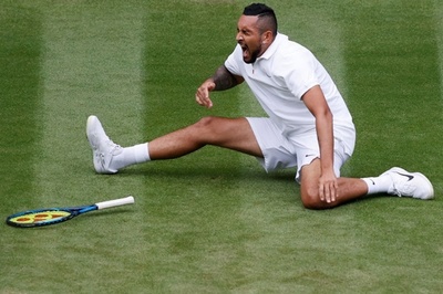 ウィンブルドンの芝に批判の声、転倒者が続出