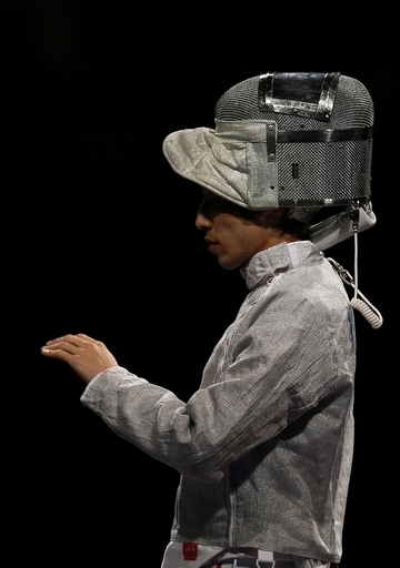 小川 男子サーブル個人1回戦で敗退