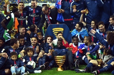 PSGが仏リーグ杯3連覇、国内タイトル独占に王手