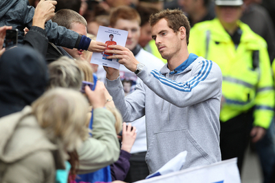 ロンドン五輪と全米制したマレーが地元に凱旋